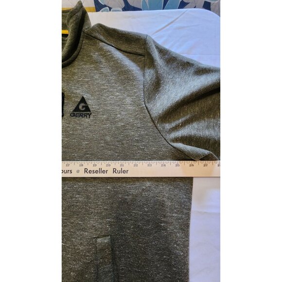 Gerry Men’s Full Zip Jacket XXL Heather Gray Fleece Softshell Outdoor Hiking Coa - Picture 7 of 8